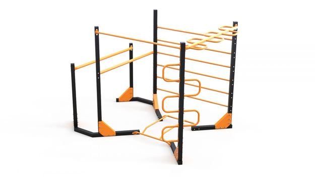 Afbeelding van Streetworkout / Calisthenics Mobiel Cube 3