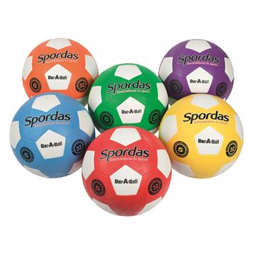 Afbeelding van Spordas Dur-O-Sport voetbal, set van 6 stuks