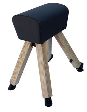 Afbeelding van Turnbok, 1,00-1,50m, houten onderstel
