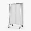 Afbeelding van Verrolbare spiegelwand 1,25m