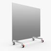 Afbeelding van Verrolbare spiegelwand 2m