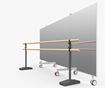 Afbeelding van Verrolbare spiegelwand 5m