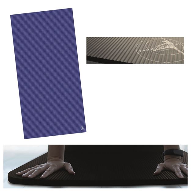 Afbeelding van ReHa mat Professional 200 x 100 x 2,5 cm, set van 4 stuks, blauw