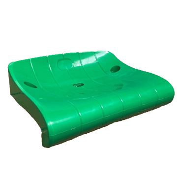 Afbeelding van Stockverkoop - Tribunezitje "Colloseum"- groen - set van 16