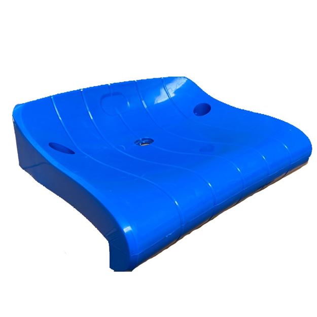Afbeelding van Stockverkoop - Tribunezitje "Colloseum"- donker blauw - set van 16 stuks