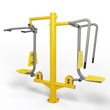 Afbeelding van Outdoor Fitness: Push and Pull chair