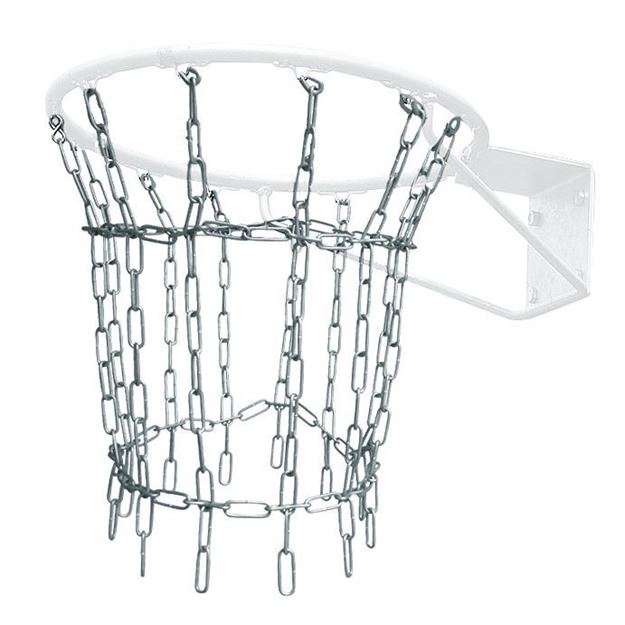 Afbeelding van Basketbalnet staal, heavy, 12 punts-ophanging, per stuk