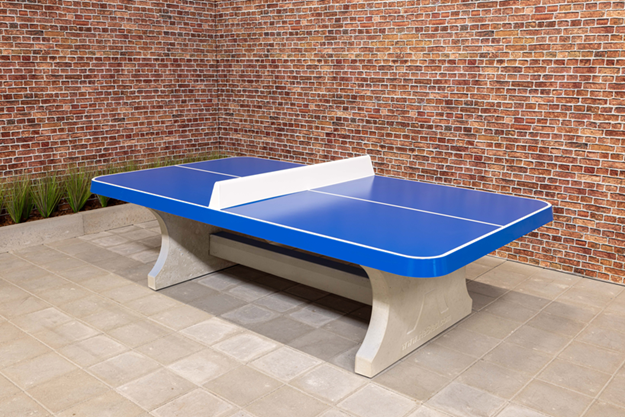 Afbeelding van Tafeltennis beton afgerond