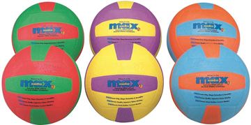 Afbeelding van Spordas Max Volleybal, set van 6