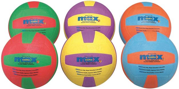 Afbeelding van Spordas Max Volleybal, set van 6
