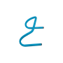 Afbeelding van Loophaagje 15cm (blauw)