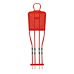 Afbeelding van Vrijschopfiguur "Sporti" 180cm, rood