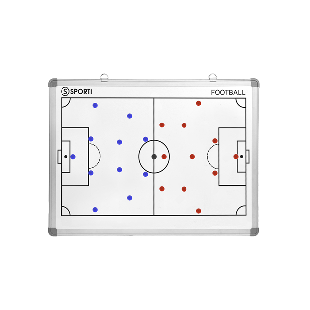 Afbeelding van Taktiekbord 90x60 - voetbal (recto/verso)