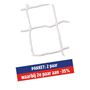 Afbeelding van Doelnetten 5x2x0,8x1,5m - 3mm - PAKKET (2 paar) - PROMO