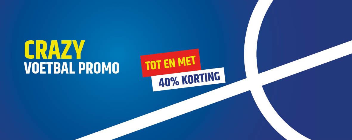 Afbeelding voor categorie CRAZY VOETBAL PROMOTIES