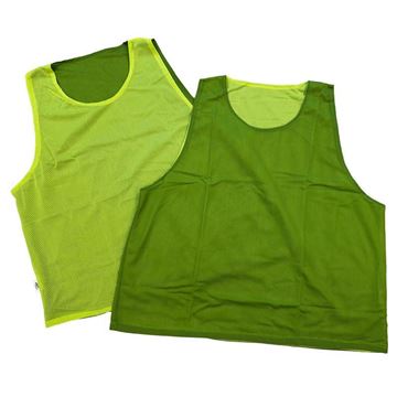 Afbeelding van Stockverkoop Reversible Hesje GROEN/GEEL - XXL