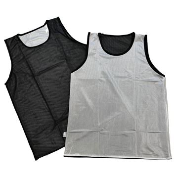 Afbeelding van Stockverkoop Reversible Hesje ZWART/WIT - XXL