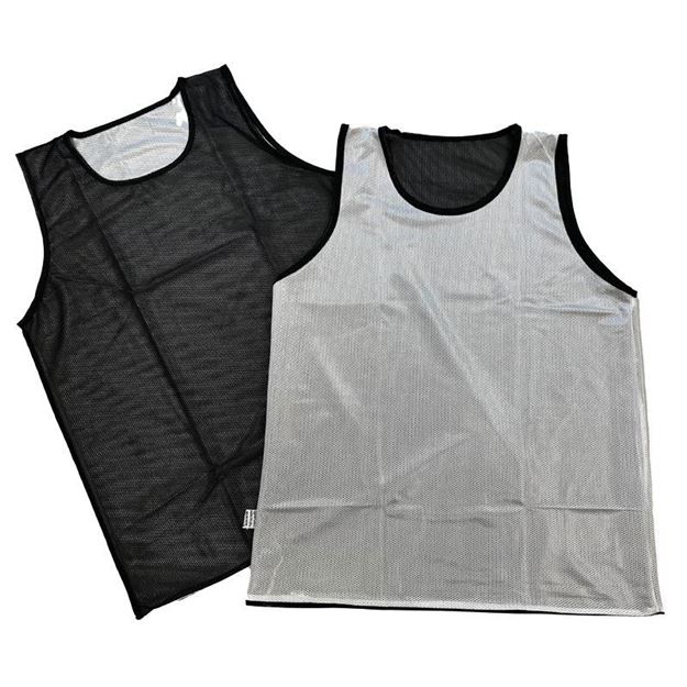 Afbeelding van Stockverkoop Reversible Hesje ZWART/WIT - XXL