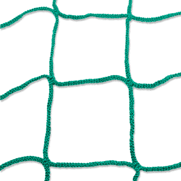 Afbeelding van Doelnetten 3x1x0.8x0.8 m - 3mm - groen - per paar