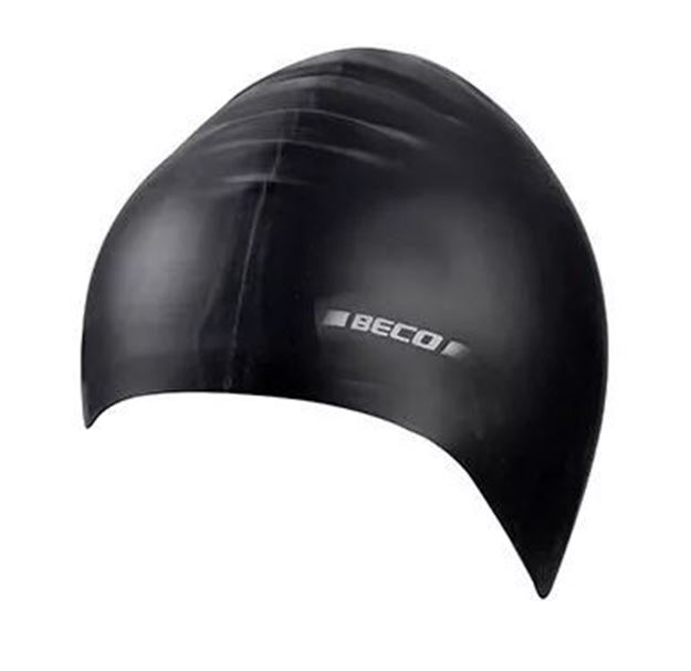 Afbeelding van Badmuts Latex zwart