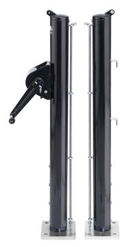 Afbeelding van Pickleball Netpalen PP 73 met Montageplaat – Court Royal