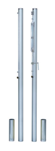 Afbeelding van Volleybalpalen Court Royal 83 Alu – Professionele Aluminium Palen