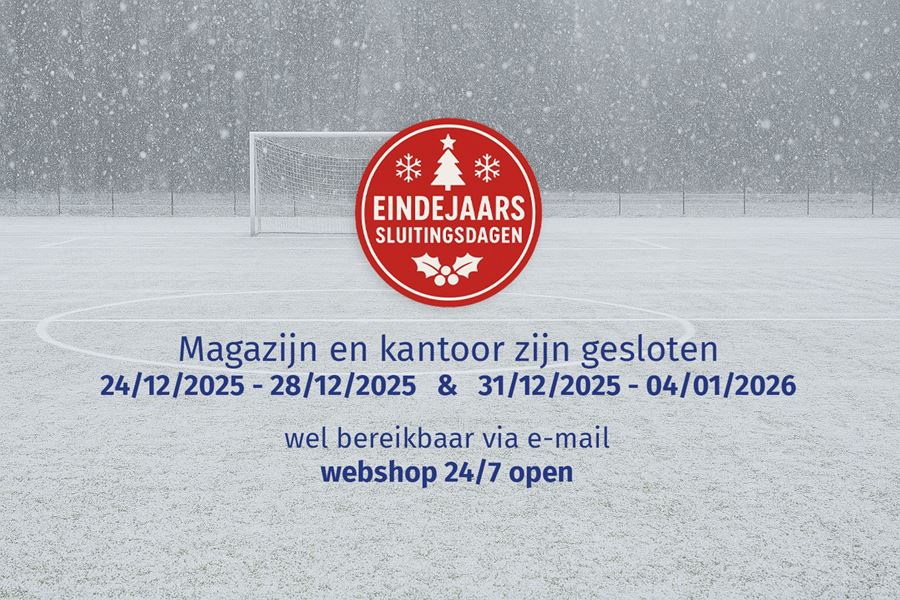 Sluitingsdagen eindejaar – D&D Sport