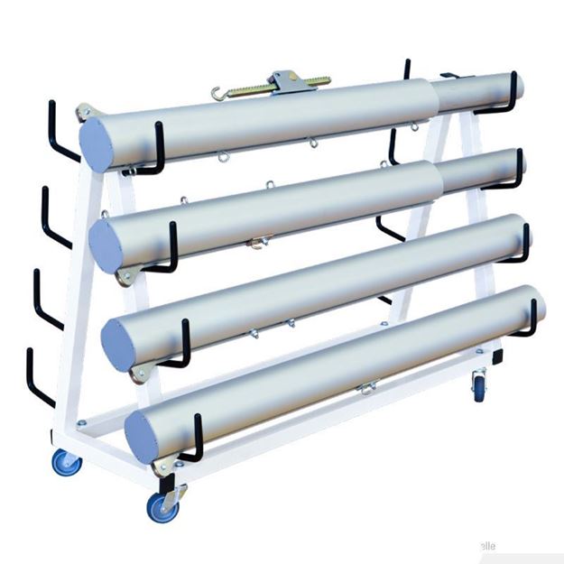 Afbeelding van Transportwagen voor 4 paar sportpalen