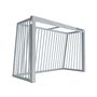 Afbeelding van Stalen doel met spijlen mini 180x120cm