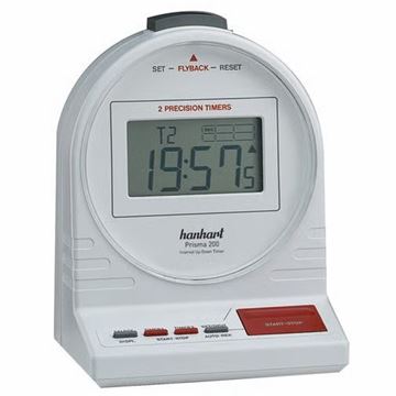 Afbeelding van Tafelklok Hanhart Prisma 200