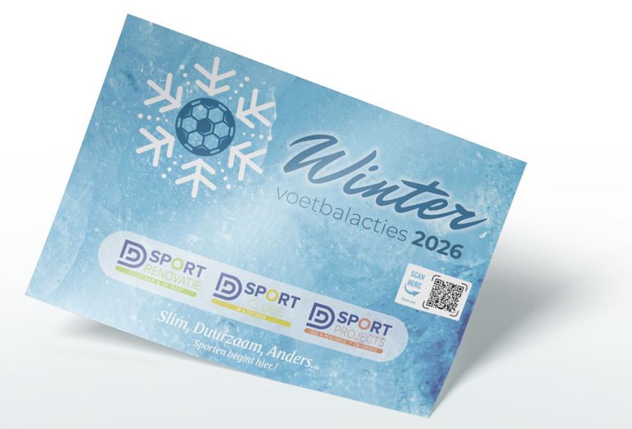 De Voetbal WINTER actie is er weer!