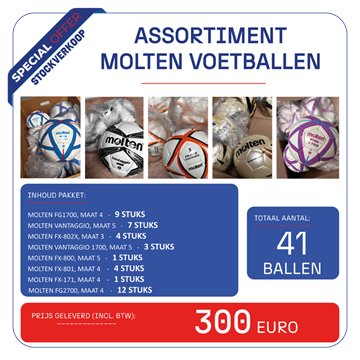 Afbeelding van Pakket Molten voetballen