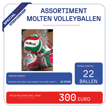 Afbeelding van Pakket Molten volleyballen