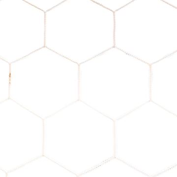 Afbeelding van Doelnetten 7,5x2,5x0,8x2m - 4mm - hexagonaal - wit