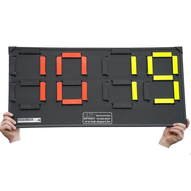 Afbeelding van Manueel vervangbord lange uitvoering