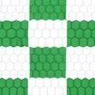 Afbeelding van Junior doelnetten 5x2x0,8x2m - 4mm - hexagonaal - groen-wit