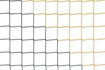 Afbeelding van Doelnetten 7,5x2,5x0,8x1,5m - 4mm - zwart/geel
