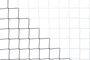 Afbeelding van Doelnetten 7,5x2,5x0,8x2m - 4mm - zwart/wit
