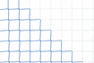 Afbeelding van Doelnetten 5x2x0,8x1,5m - 4mm - blauw/wit