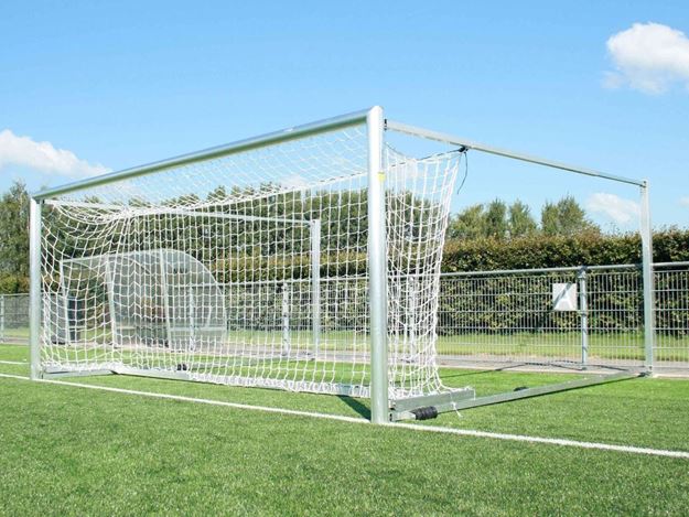 Afbeelding van Voetbaldoel 5x2m (duiveltjes), vast inklapbaar, 5x2m