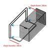 Afbeelding van Doelnetten 7,5x2,5x2x2 - 4mm - Pakket (2 paar) - PROMO