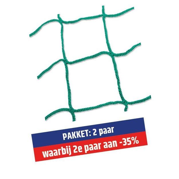 Afbeelding van Doelnetten 120x80x0,7x0,7m - 3mm - Pakket - PROMO