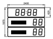 Afbeelding van Scorebord Outdoor Bodet BT2045 Alpha