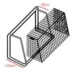 Afbeelding van Doelnetten 5x2x0,8x1,7m - 3mm - wit