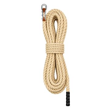 Afbeelding van Klimtouw Professional, 33 mm hennep met touwklem, 5m