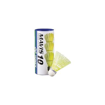 Afbeelding van Pluimpjes Yonex Mavis 10 (Koker / 3), geel